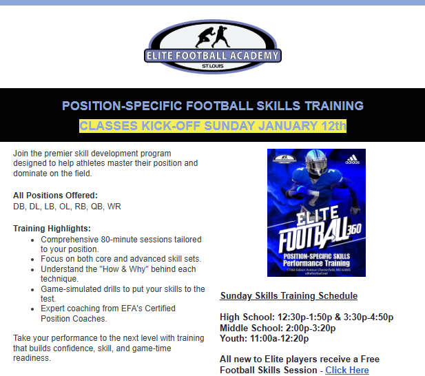 For over two decades, we’ve proudly guided players at every level—from youth athletes to seasoned professionals—on their journey to greatness. Whether you’re just starting out or aiming for the next level, we have the experience and expertise to help you achieve your football