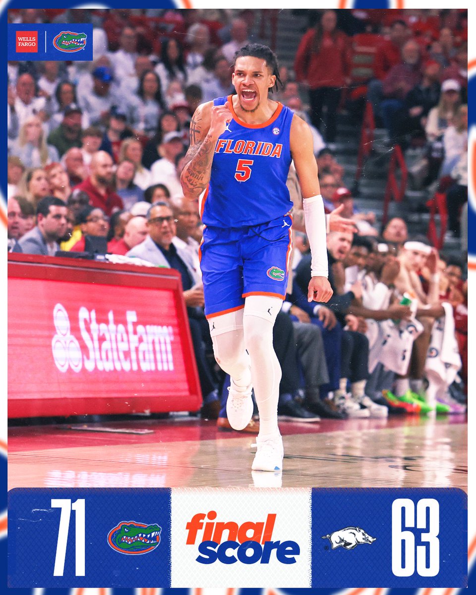 GatorsMBK's tweet photo. got the W.

#GoGators | Presented by @WellsFargo https://t.co/VggxakJLMF