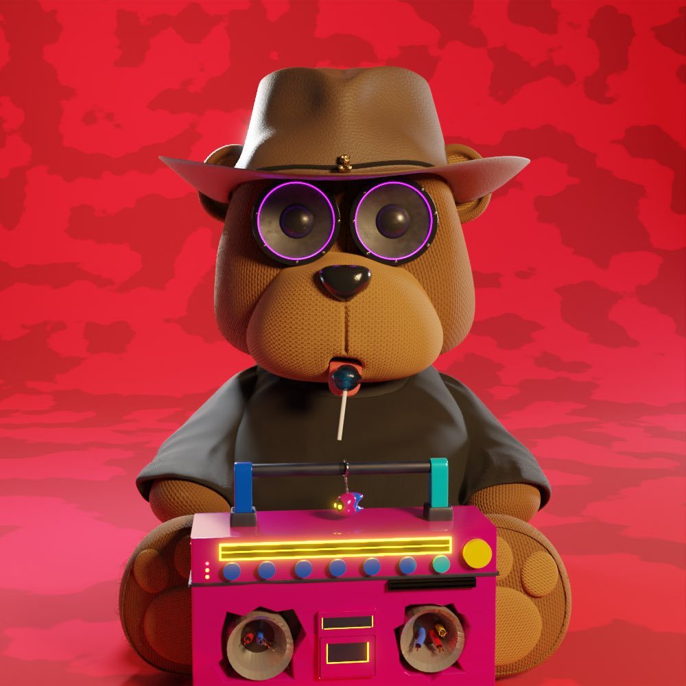 theboombears's tweet photo. 💥🤩Trait talk🤩💥 

From a sweet Jar of Honey🍯 to the Motoko Boombox🔊, to the Boomin Bearger Box🍔 to the Boom Boy console👾

The BoomBears have a unique collection of traits🔥

$ICP 🔊🧸♾️ https://t.co/N2Q5aLtBDv