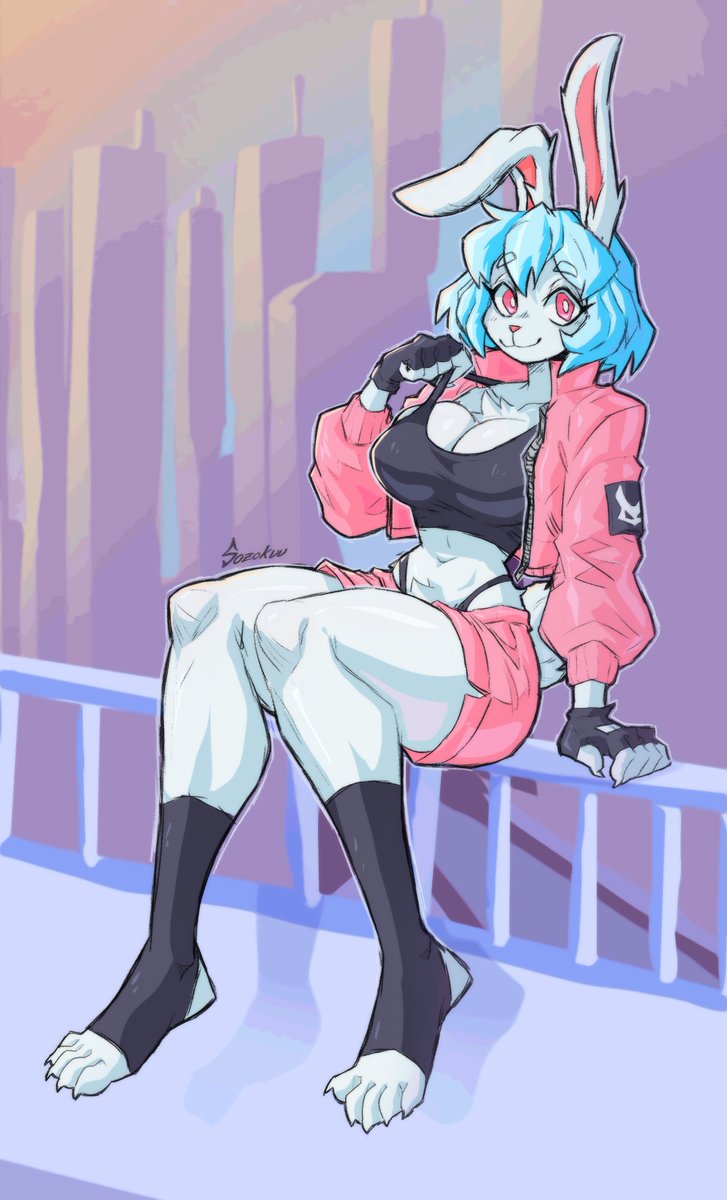 sozokuu's tweet photo. My bunny OC ! 🐇
She's weirdly into nice guys.. https://t.co/grVHMPQZ0a