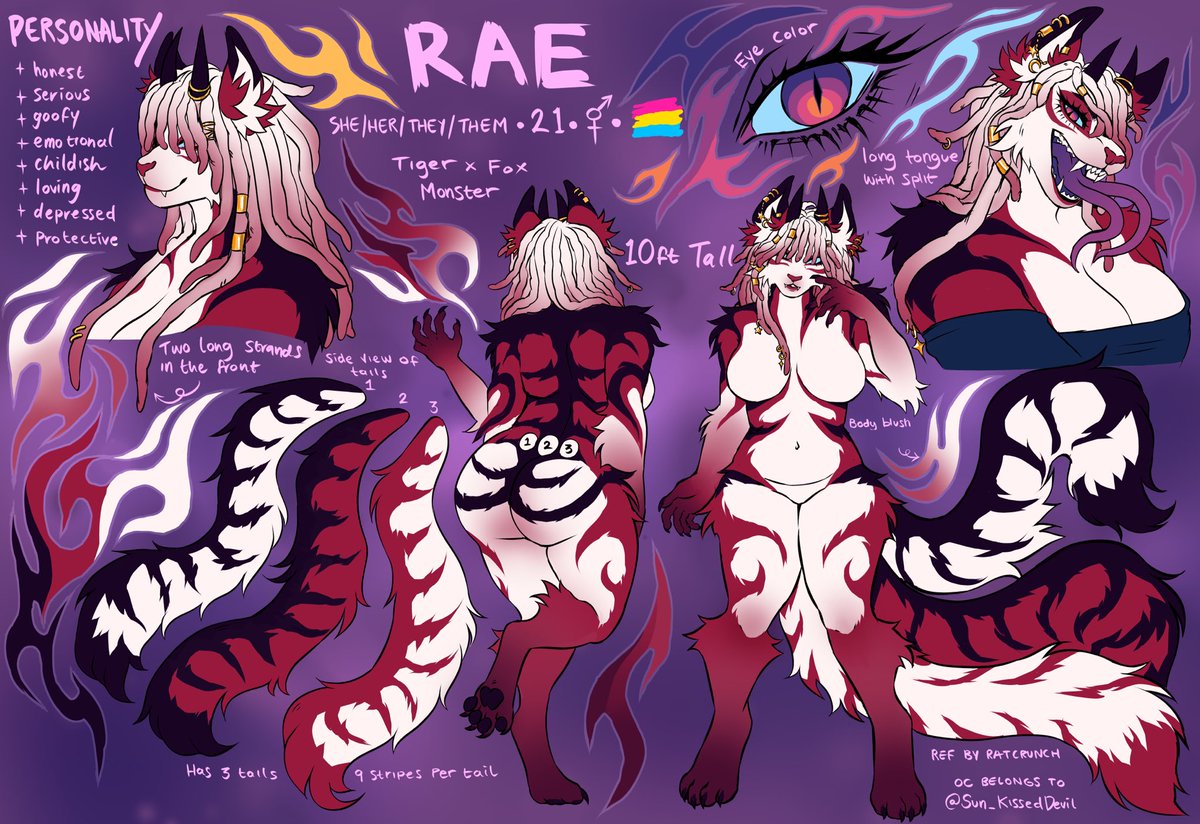 Ref comm for <a href="/Sun_KissedDevil/">JayTheKitsune~</a> ! super proud of this :3