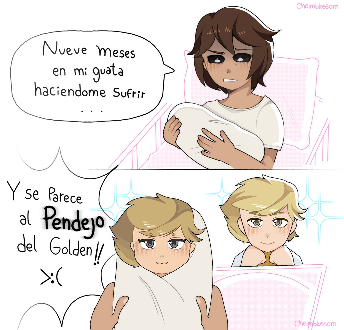 Quería hacer el meme pero con Fred y Golden xd #fnafhs #fhs
