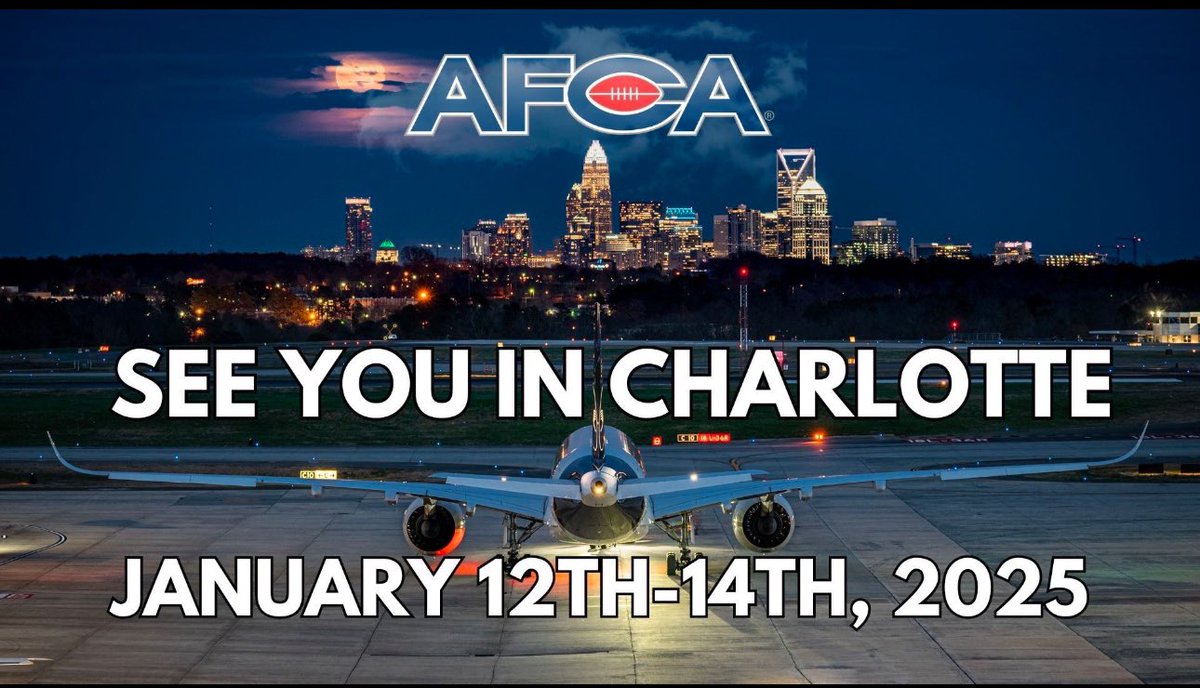 AFCA Convention 2025 is coming! 🎉

Get ready for a game-changing event with top coaches, clinics, and networking. Don’t miss out on the ultimate coaching experience!

#AFCA2025 #EveryDayCoach #CoachingExcellence #PlayerDevelopment