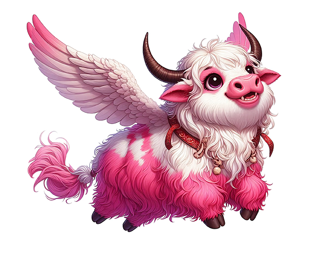 TheTwistedCoil's tweet photo. Love yaks prancing in to steal the show. Valentines companions to bring your graphics into their sweet pink perfection.
https://t.co/bWD5X8XCza
#AIart, #aiartcommunity, #catchoftheday, #thetwistedcoil, #Valentines, #thingswithwings https://t.co/jEdFS26v1D