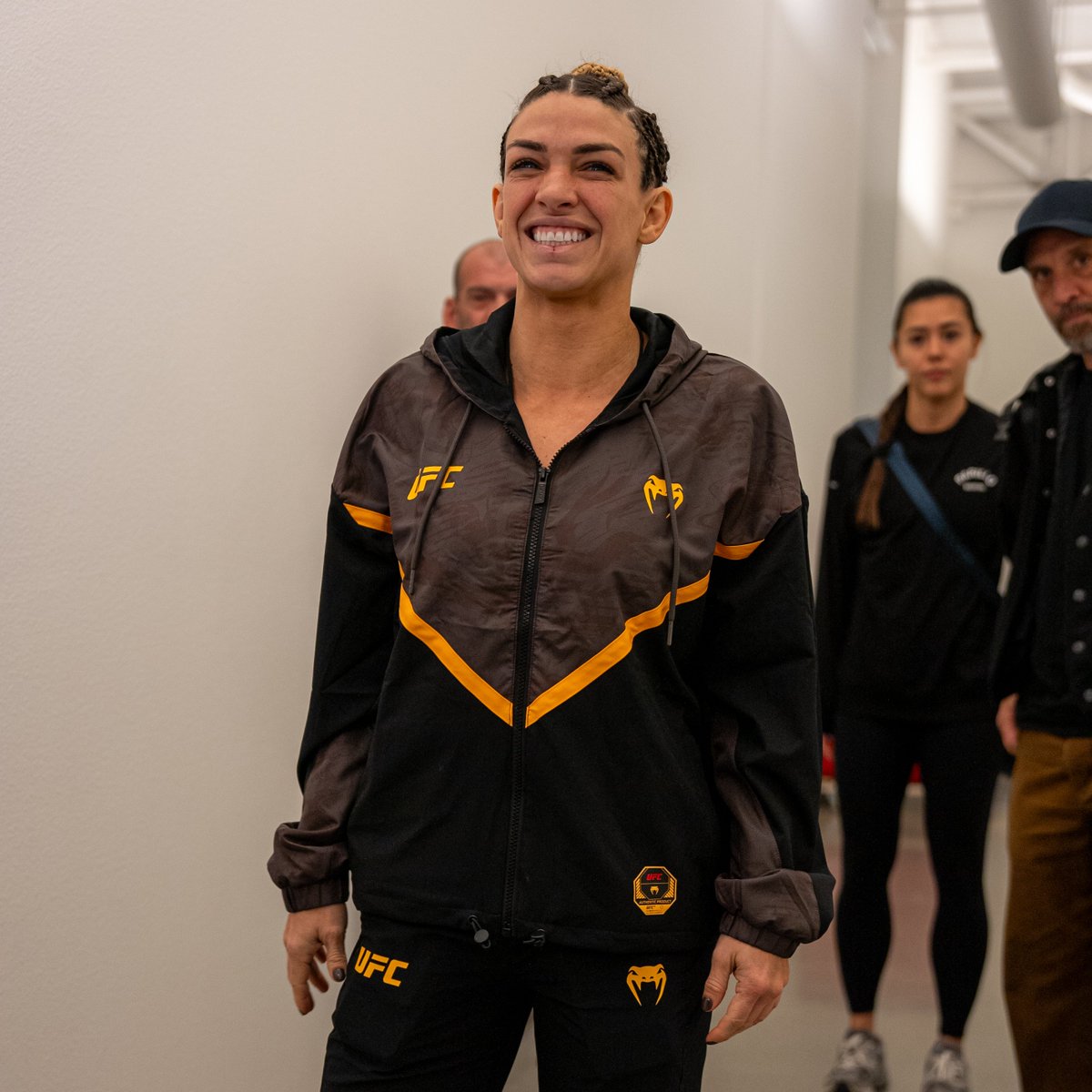 ufc's tweet photo. THEY'RE HERE 🤩

@MackenzieDern vs @AmandaRibasUFC

[ #UFCVegas101 is LIVE now on @ESPNPlus ] https://t.co/W3knzQ7Ek8
