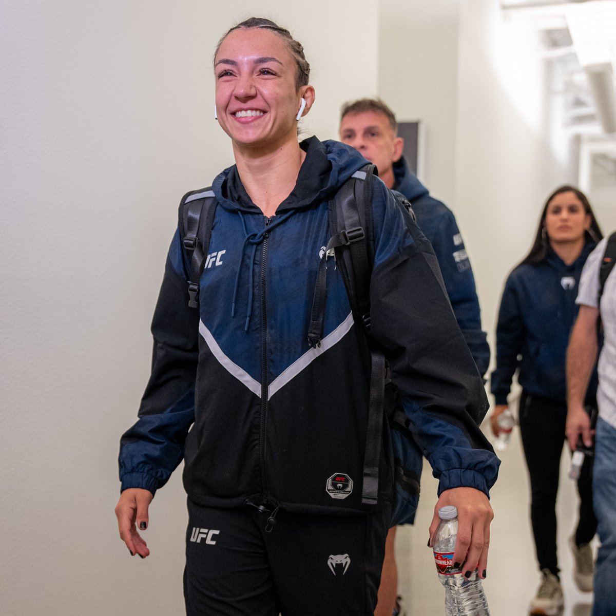 ufc's tweet photo. THEY'RE HERE 🤩

@MackenzieDern vs @AmandaRibasUFC

[ #UFCVegas101 is LIVE now on @ESPNPlus ] https://t.co/W3knzQ7Ek8