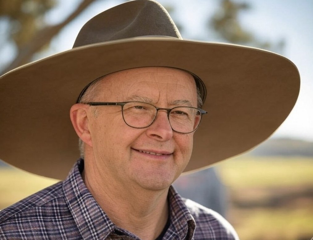 TimjboAU's tweet photo. Looks like he just flew in from #Area51 
#CampaignAlbo 
#auspol https://t.co/CQMnxZdQFZ