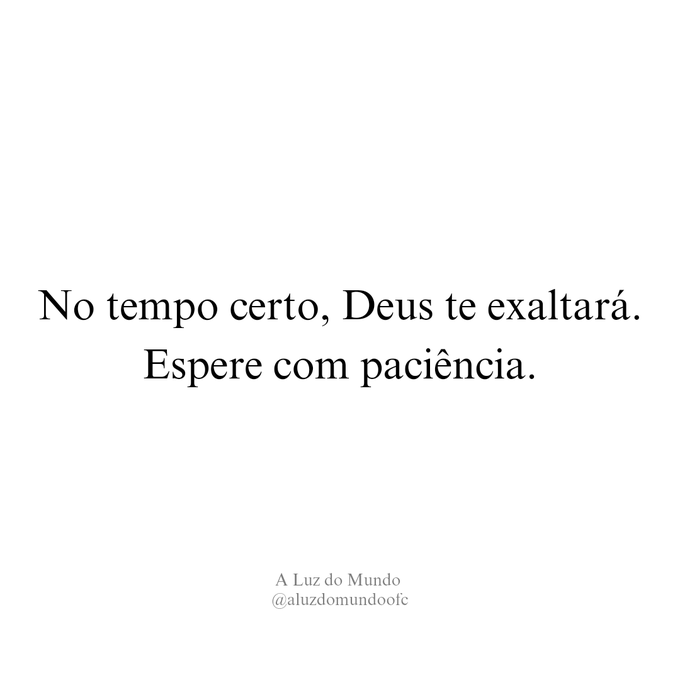 Você crê? Digite: AMÉM!