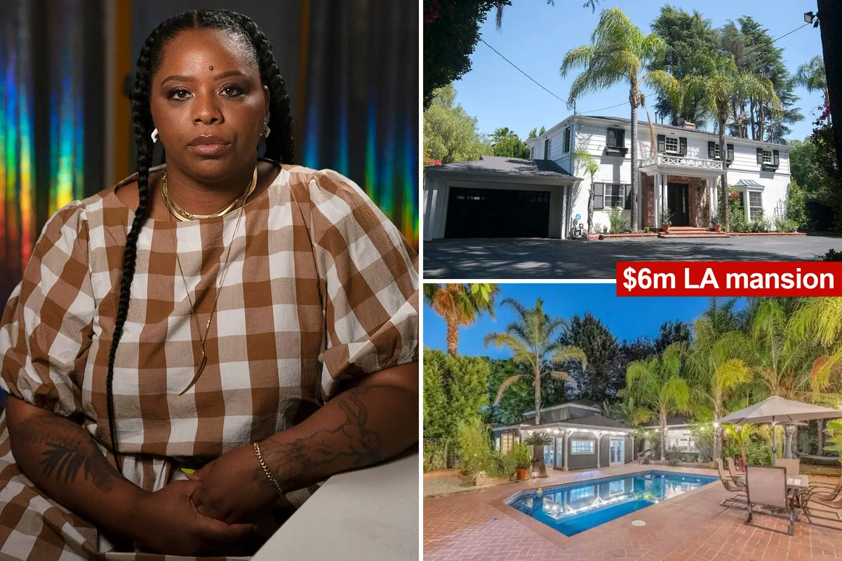 OcrazioCornPop's tweet photo. 🚨 BREAKING:  Black Lives Matter co-founder Patrisse Cullors has tragically lost 2 of her 3 Los Angeles mansions in the current wildfires.