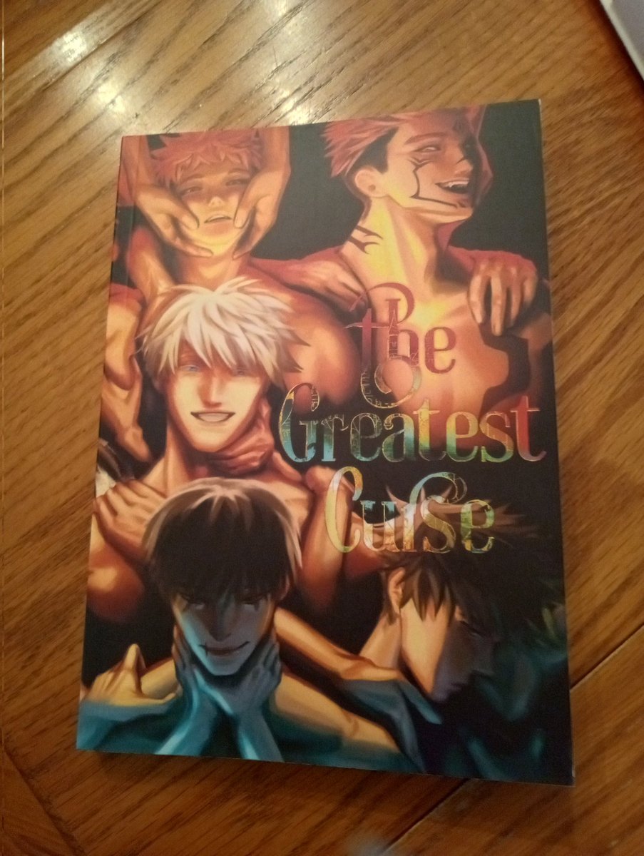 My copy of <a href="/TGCAnthology/">The Greatest Curse - LEFTOVER SALES</a> came in - and it's more gorgeous than I could imagine!! I'm in love 🥰🥰🥰