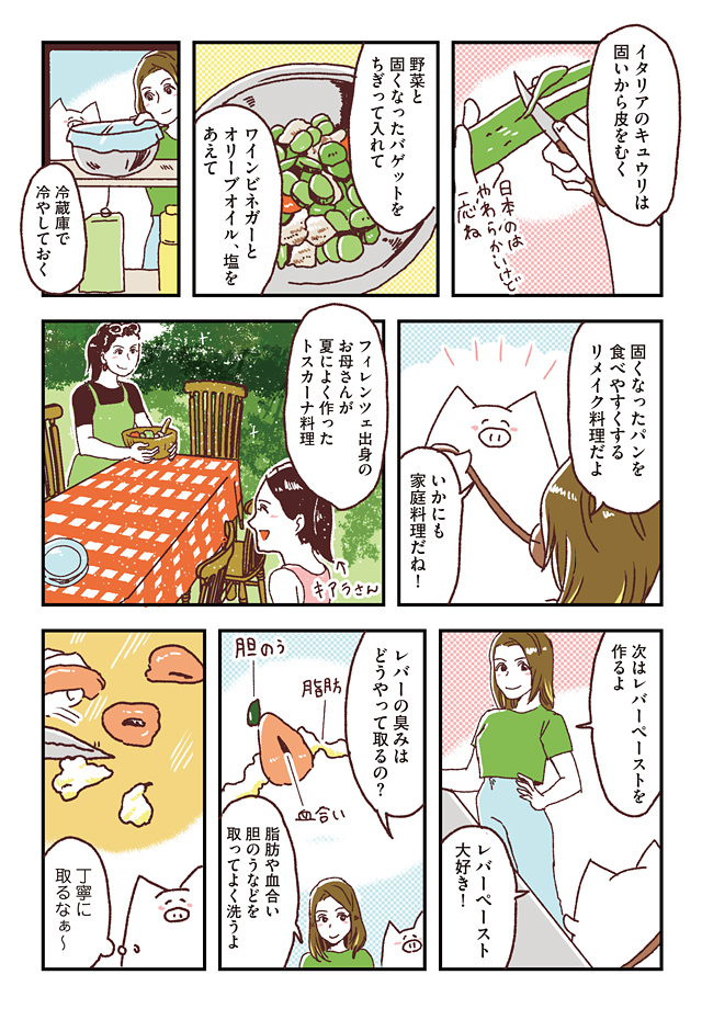イタリア家庭料理をキアラさんに習う(4/5) 
