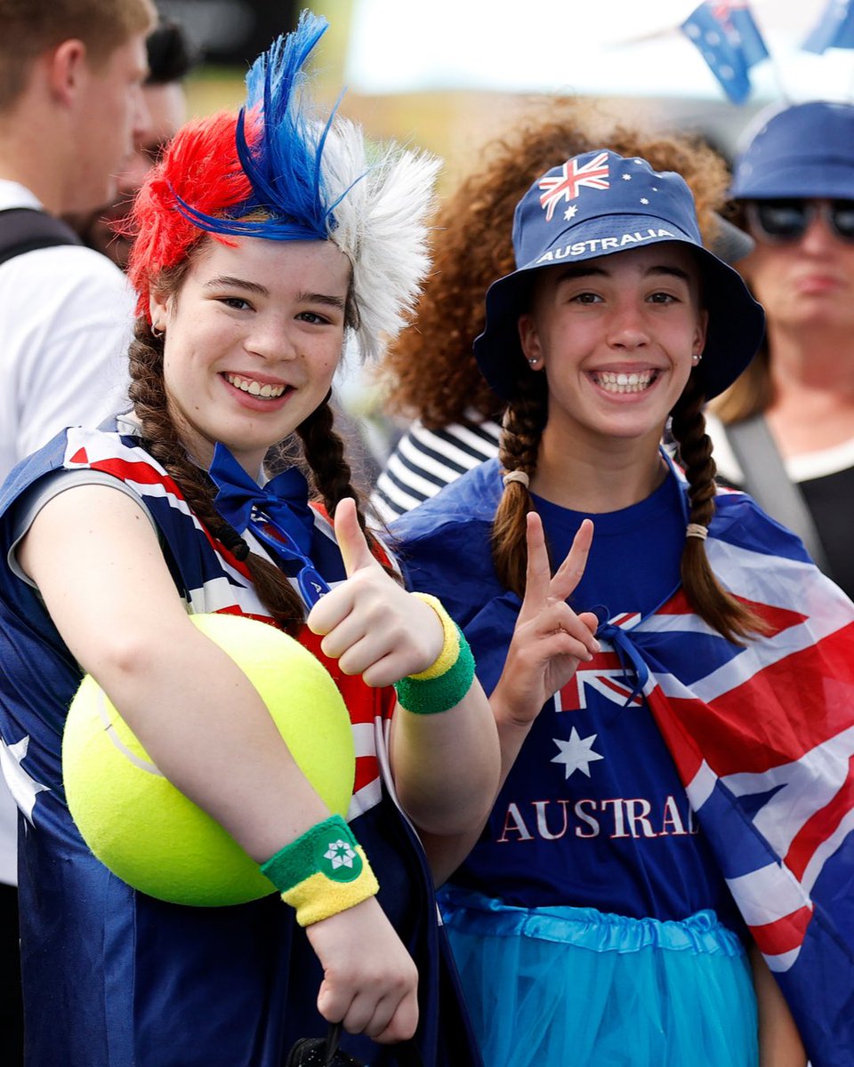 Let's do it 👉 #AO2025 #Day1 is here! 

More than a sporting event, the #AO 🎾 is a festival of tennis, entertainment, local cuisine and a range of events embracing diversity and inclusion within sport and the wider Victorian, and Australian economy. 

My tips - hometown heroes
