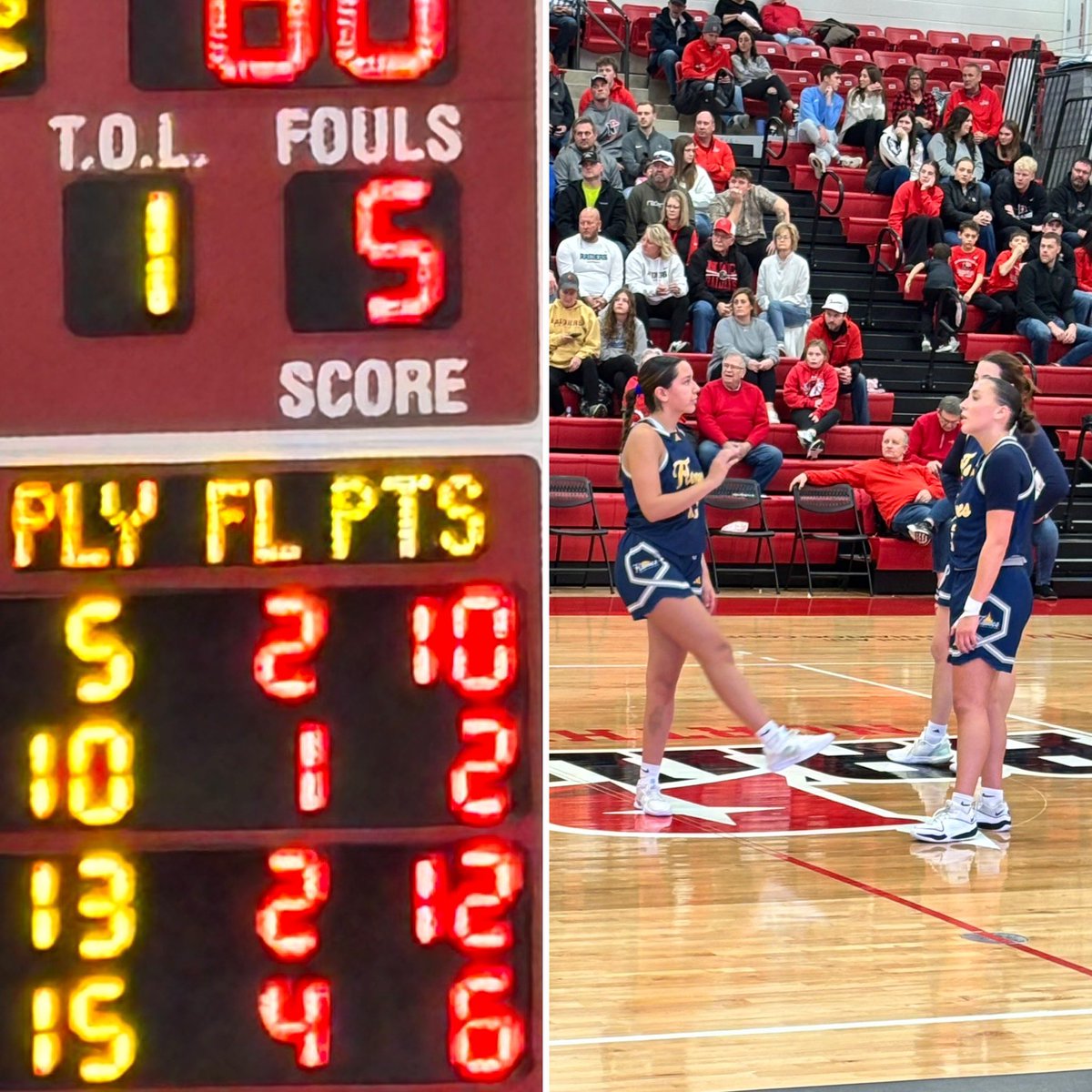 Let’s go ladies!! Jaz and Freda energy tonight!