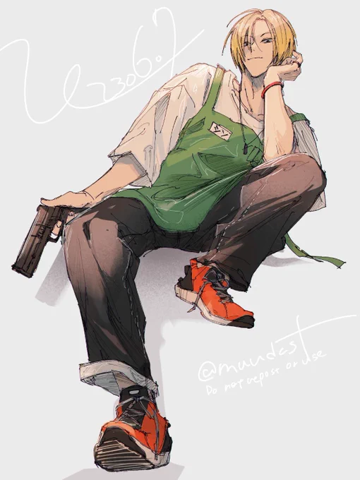 #ギャラリーサカモトデイズ#SAKAMOTODAYSアニメ始まって嬉しいので前描いたシンくんです 