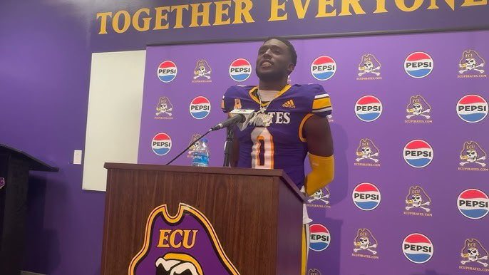 Pirate Radio ☠️ (@pr927fm) on Twitter photo JUST IN: <a href="/ECUPiratesFB/">ECU Football</a> senior wide receiver <a href="/100nd_BOY_JAY/">Jhari Patterson</a> became the second player from the school's football team to declare for the NFL draft. pr927fm.com/ecu-wide-recei… JUST IN: <a href="/ECUPiratesFB/">ECU Football</a> senior wide receiver <a href="/100nd_BOY_JAY/">Jhari Patterson</a> became the second player from the school's football team to declare for the NFL draft. pr927fm.com/ecu-wide-recei…