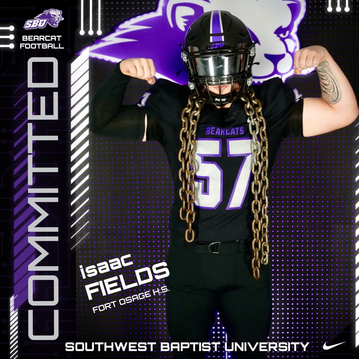 <a href="/SBU_Football/">SBU Football</a> 🔔👀 #Committed #bearcats <a href="/CoachBodway/">Coach Zach Bodway</a> <a href="/CoachTCurts/">Coach Curts</a>