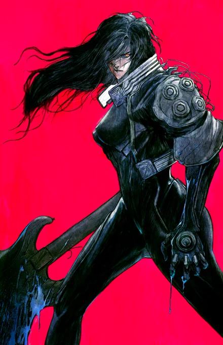 I just like drawing cyberpunk 