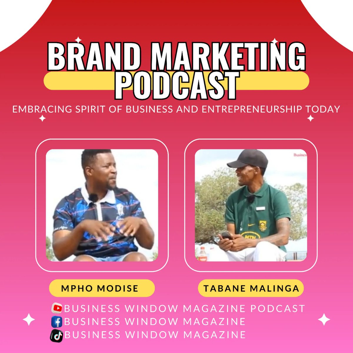 WillMLKA's tweet photo. SMME Brand Marketing Podcast with Mpho Modise.

Coming Up Next on Business Briefing 101 Show.

https://t.co/1W0PS2hykE

Stay Tuned. https://t.co/NPRuvSpxBZ