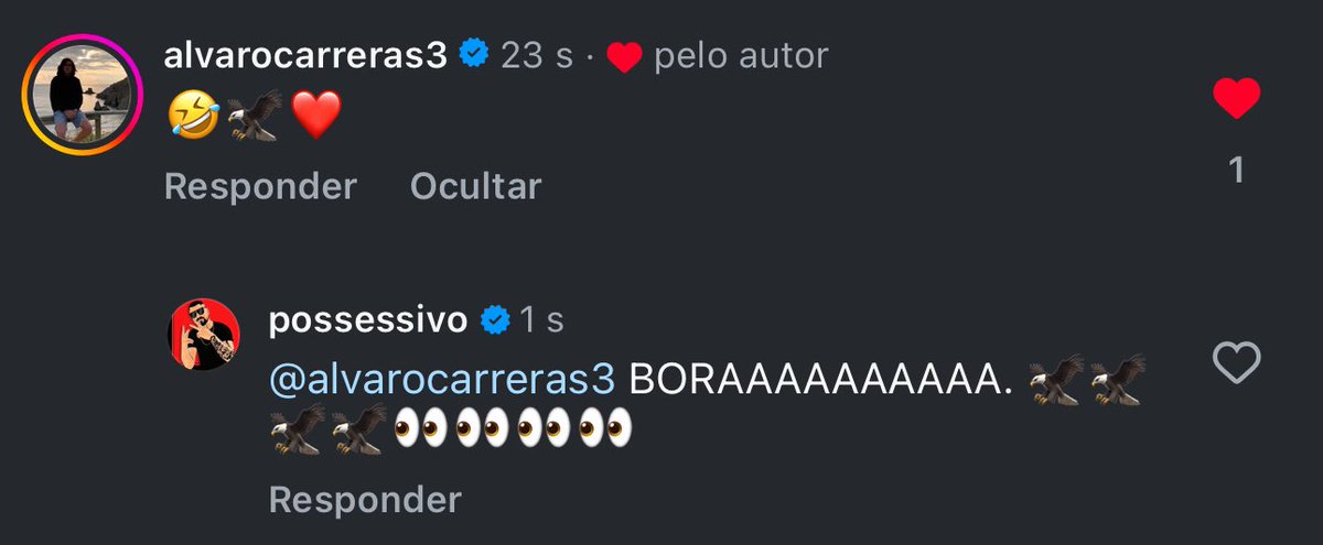 PossessivoPk's tweet photo. TE AMO CARRERAS !!! 🥵🥵🥵🥵🦅 https://t.co/ObLcLT9dh5