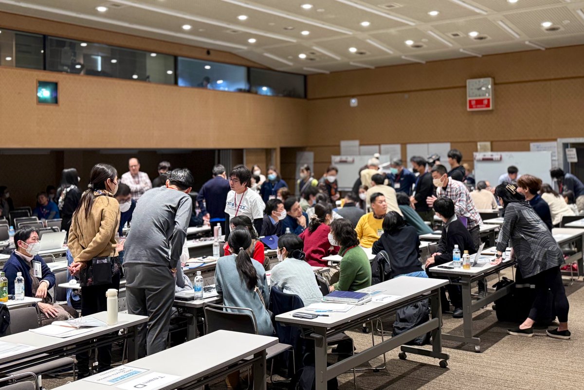 JTOP_workshop's tweet photo. WS part2 day2
グループディスカッションでお互いの考えを共有します https://t.co/ZTT2TetoRR