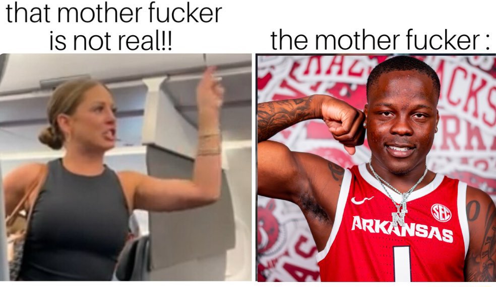 I’m convinced the Johnell “Nelly” Davis that Arkansas got is a fake bot without his skills…