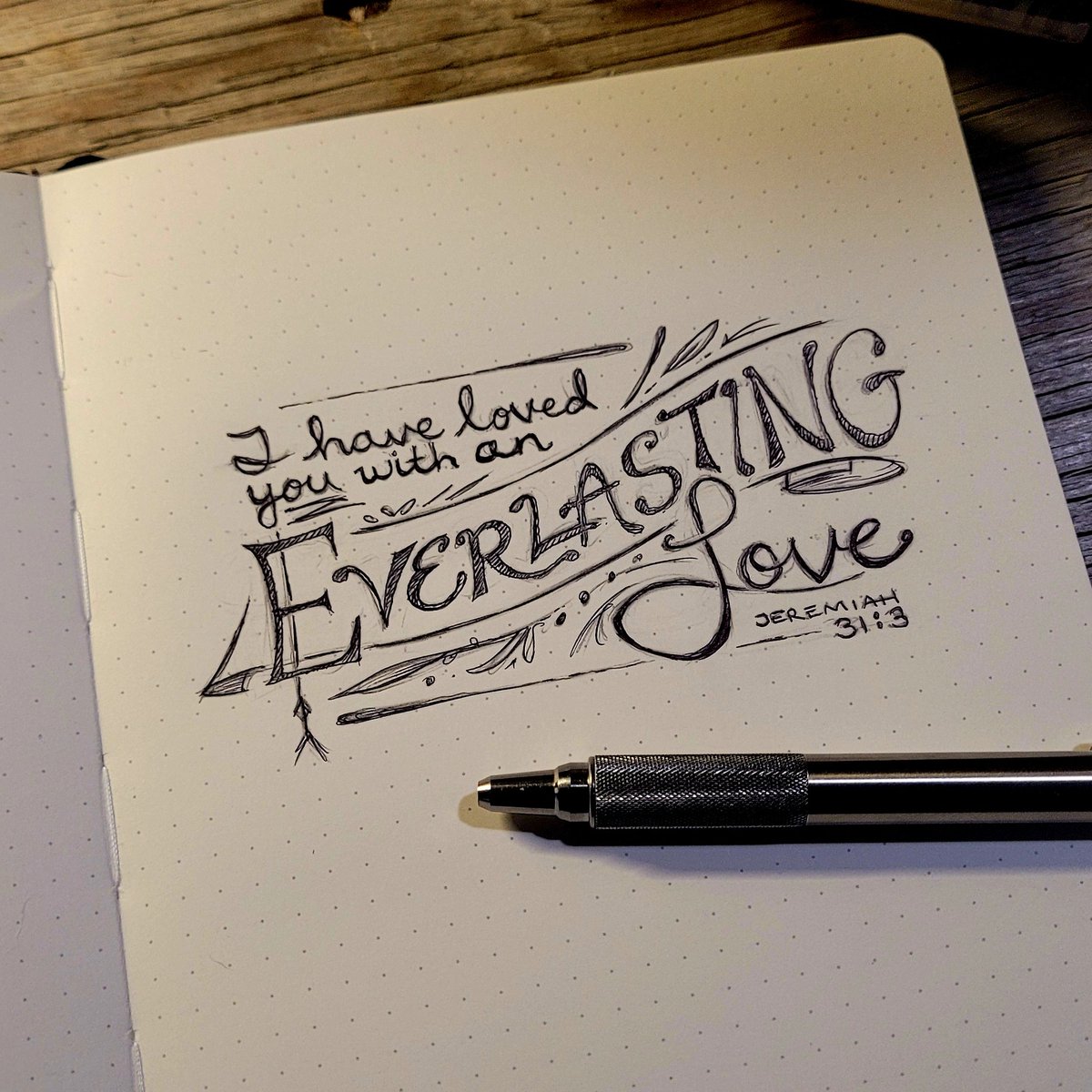 _jarsenault's tweet photo. I have loved you with an everlasting love —Jeremiah 31:3 https://t.co/184brRmKIj