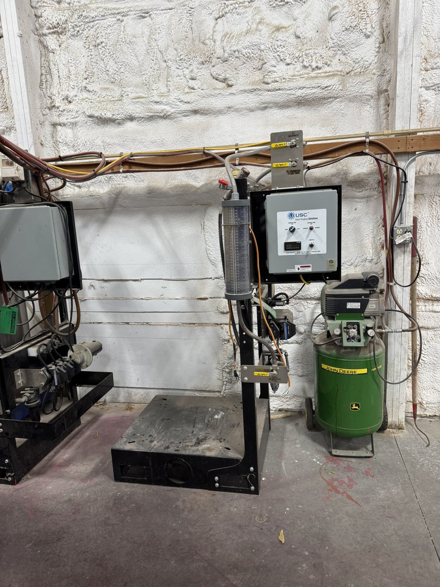 channelcss's tweet image. Complete seed treating system for sale. DM me for more information. #soybeans #corn @DirectEntInc @MeristemAg @ChannelSeed @PioneerSeeds