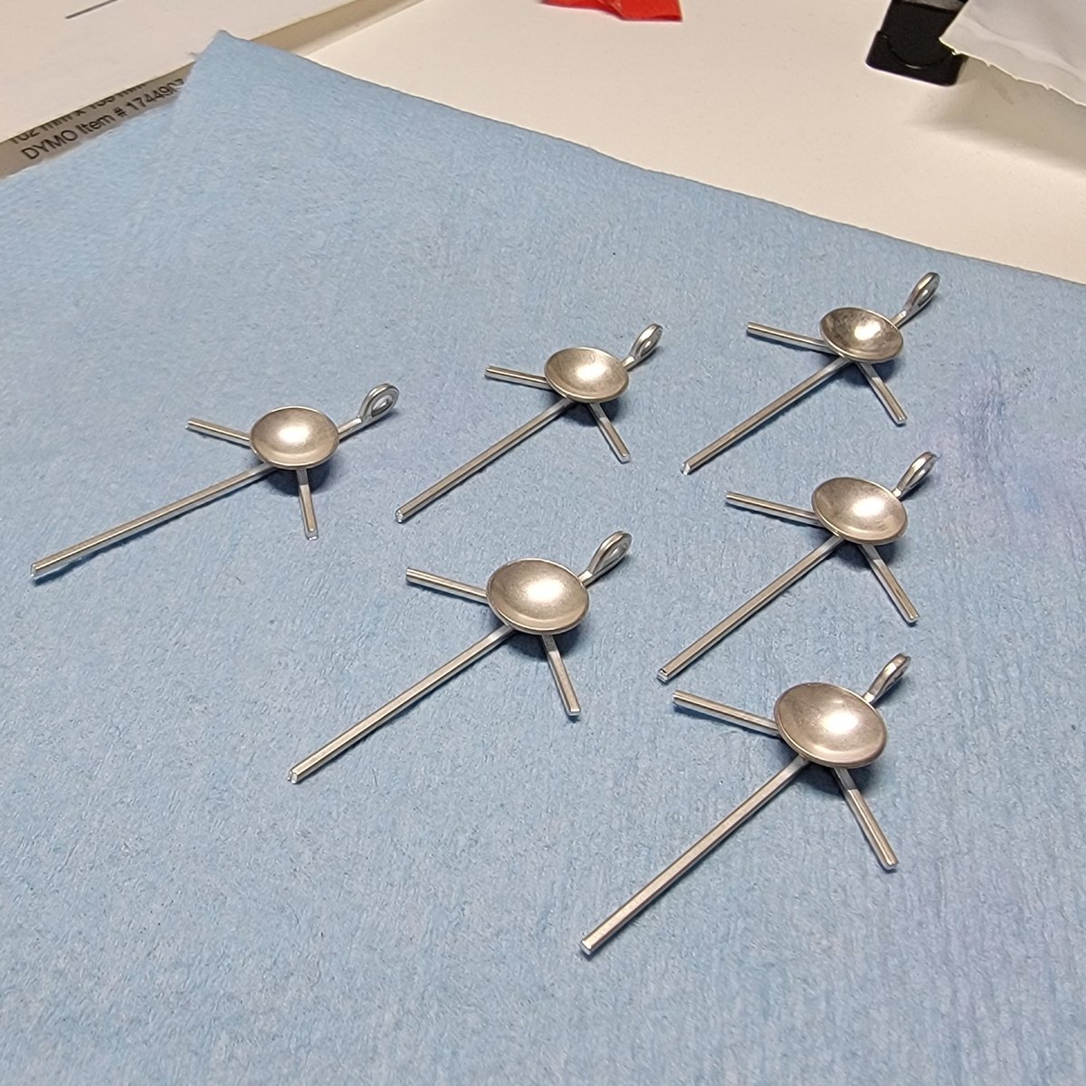 ScienceSocks's tweet photo. Why stop at #Voyager 2? Why not Voyager 3, 4, 5, and 6?!

I created this small batch of minimalistic Voyager sterling silver pendants last December.

You can see a finished piece in the post below :) 

#OnTheBench #BehindTheScenes https://t.co/dvm9gAORwR