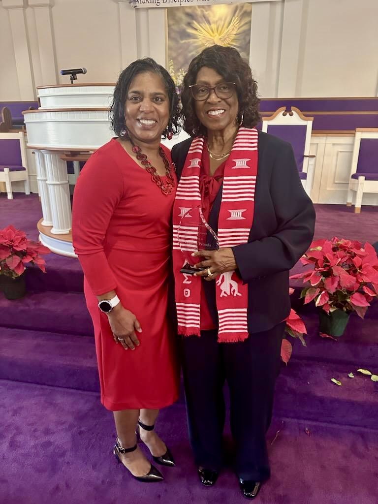 HACDST's tweet photo. HAC would like to congratulate Soror Yvonne L. Woods on receiving the Willie J. McIver Humanitarian Award for this year. Congrats Soror Woods! 
#EmancipationProclamation2025 #PowerInAction #TogetherWeRise #HAC1987 
#DST1913 #SRDST https://t.co/ZO3V4RedGy