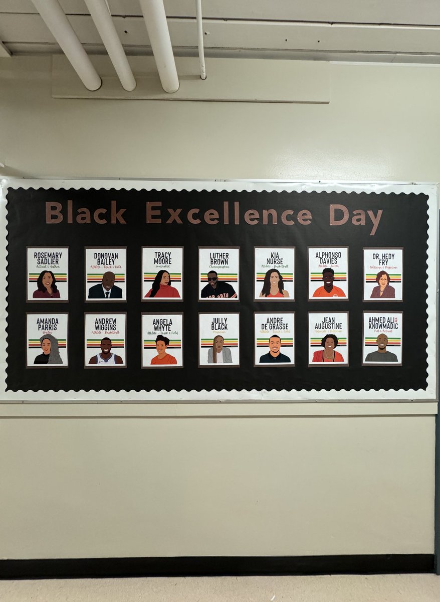 Barkha_Farswani's tweet image. Getting ready for Black Excellence Day at MJS - div 2 &amp;amp; 3 collaborated on creating this board sharing their own dreams and hopes for the world. #blackexcellenceday #sd36learn @ZaharaRawji