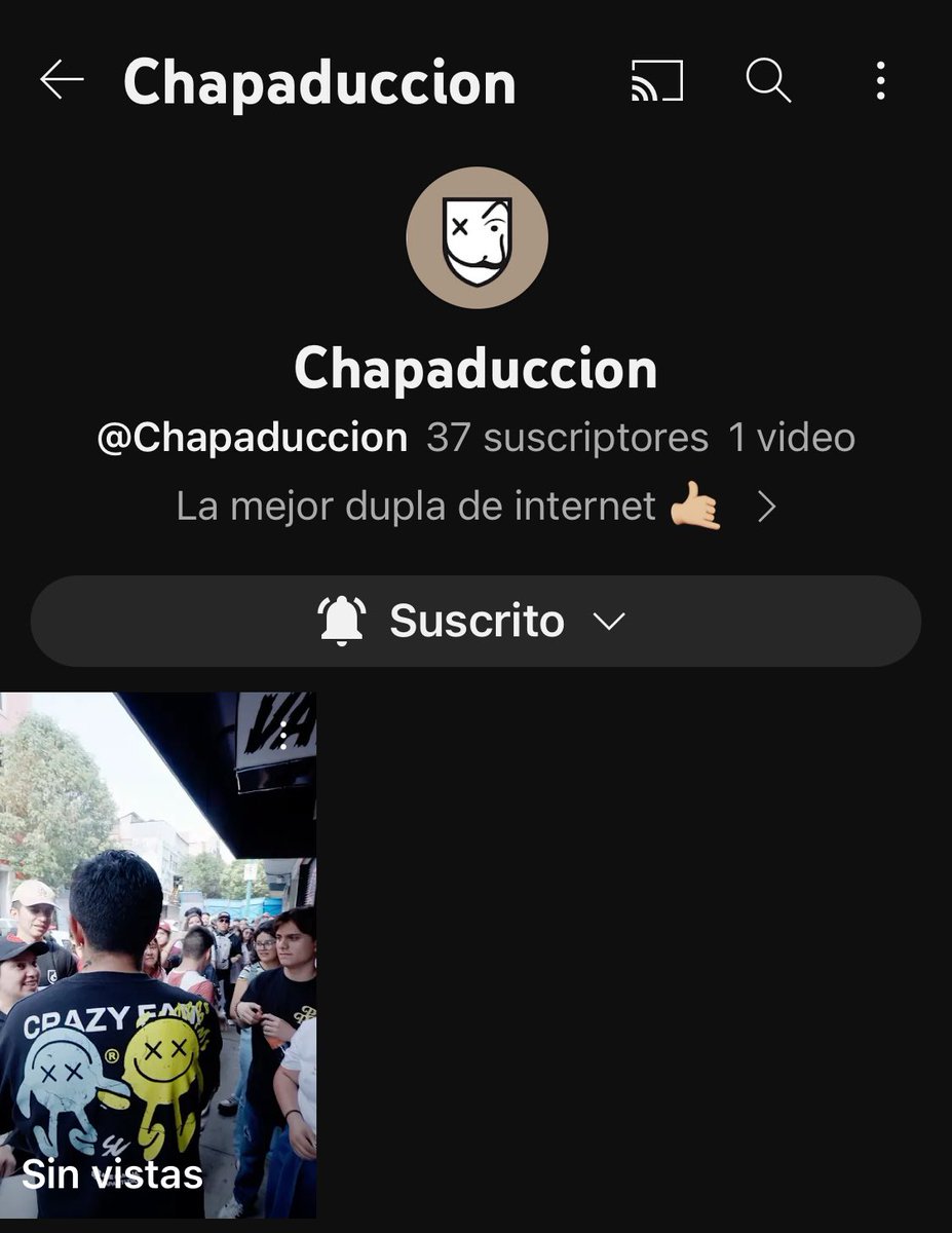 infochapaducion's tweet photo. oficialmente el mejor dúo del internet ya tiene canal de youtube 

https://t.co/yWG2R7PUtX https://t.co/TUF5WXzE5P