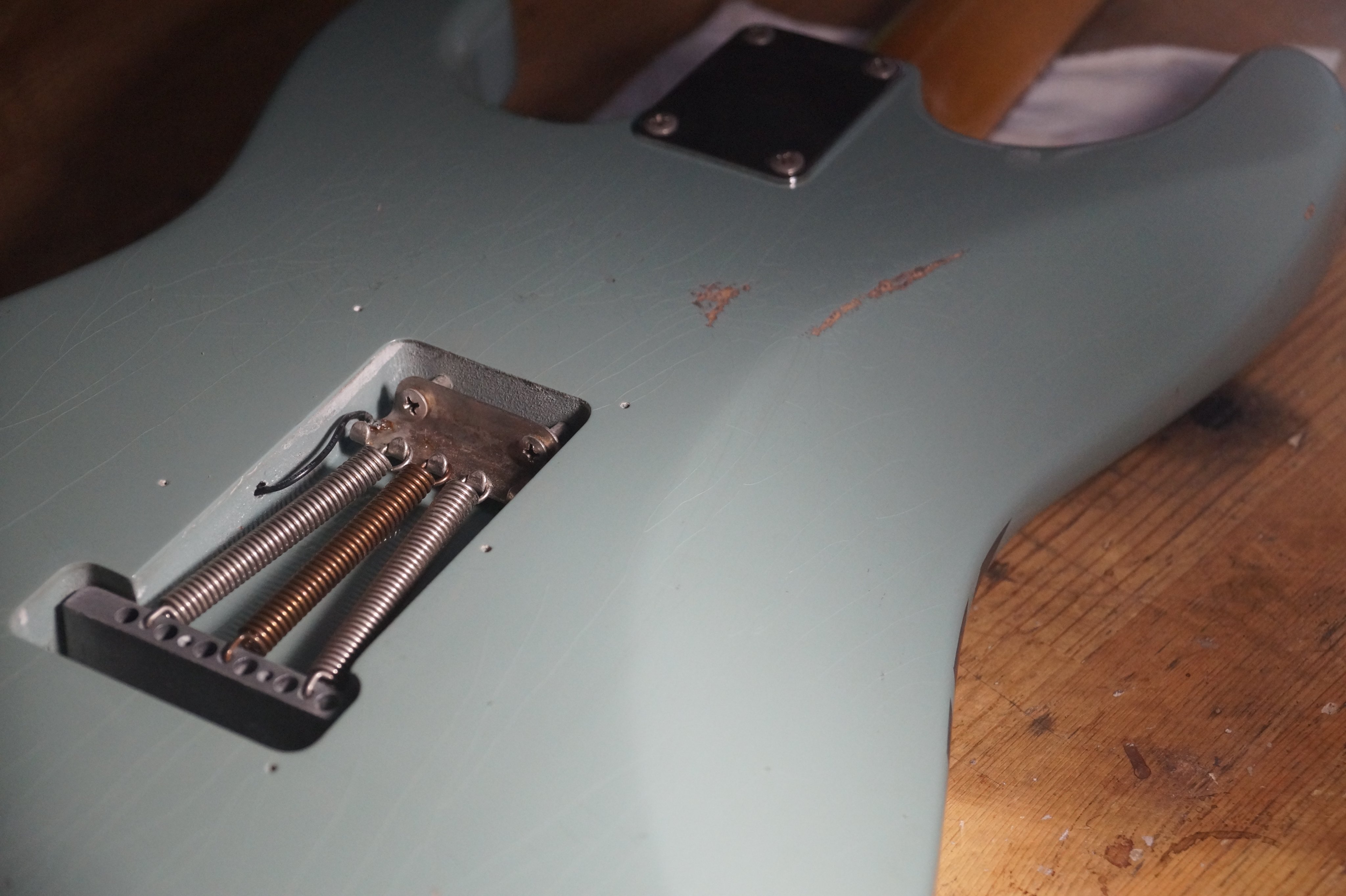 Kooy Guitarsのレリックストラト