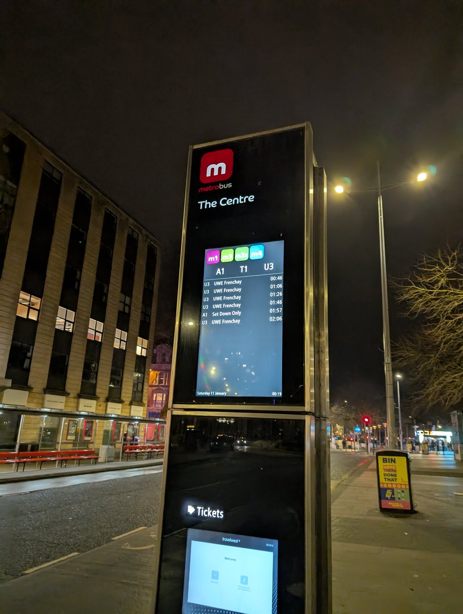 With regards to @FirstBSA for a bus that doesn't exist and stranding me at the centre.