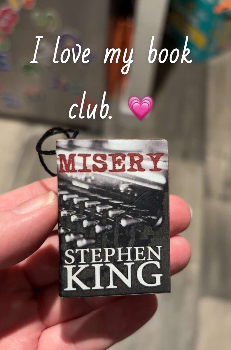 #bookclub #bookgift #Misery <a href="/StephenKing/">Stephen King</a>