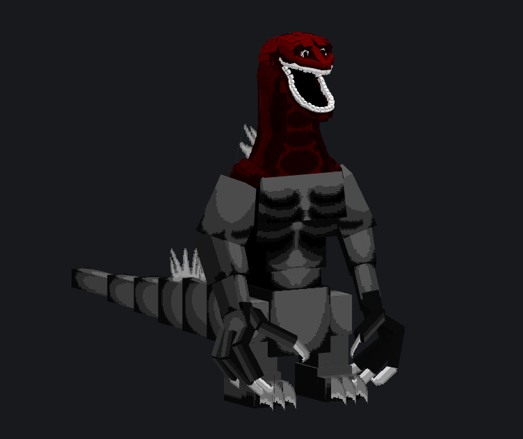AtlasFP_art's tweet photo. #minecraft #Godzilla #minecraftart #Blockbench 

🦖Godzilla BloodBath🩸 https://t.co/BHfrsjwtZA