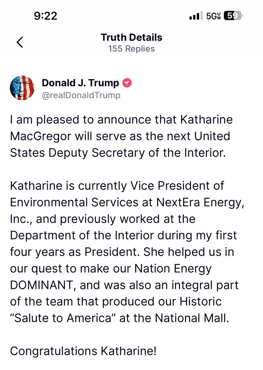 cea1811's tweet photo. Kate is one of the best! Another great selection for the Trump team! https://t.co/6szlzxsgfK