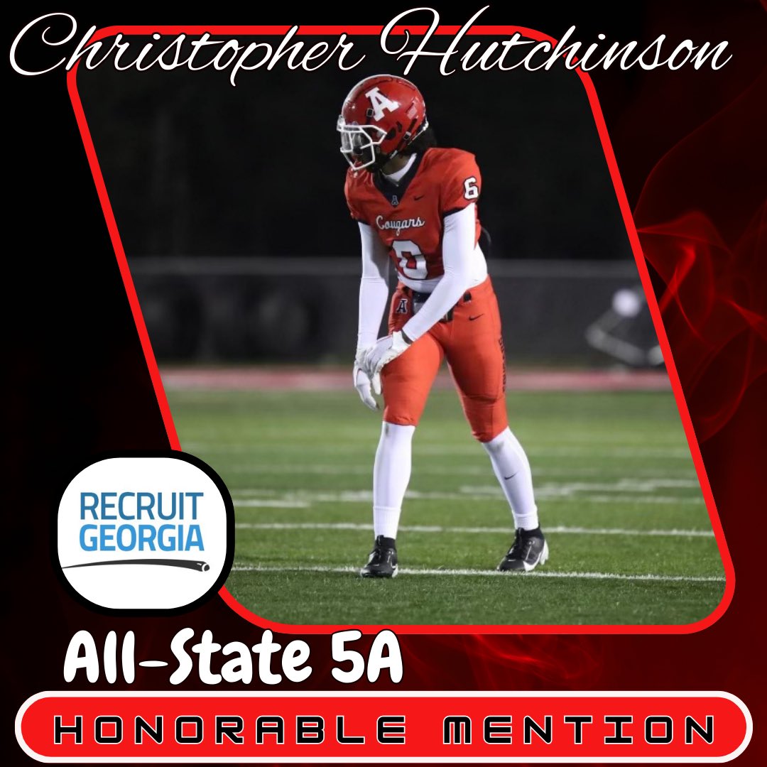 Chris Hutchinson (@chris_hutch5) on Twitter photo Proud to be named Georgia All-State Honorable Mention. <a href="/RecruitGeorgia/">Recruit Georgia</a> <a href="/CoachJCissell/">Coach Cissell</a> <a href="/trey_blount/">Coach Blount</a> <a href="/Coach_Neal16/">Cody Neal</a> <a href="/AlexanderFball/">Alexander Football</a> <a href="/prepsrecruit/">Preps Recruiting</a> @coa Proud to be named Georgia All-State Honorable Mention. <a href="/RecruitGeorgia/">Recruit Georgia</a> <a href="/CoachJCissell/">Coach Cissell</a> <a href="/trey_blount/">Coach Blount</a> <a href="/Coach_Neal16/">Cody Neal</a> <a href="/AlexanderFball/">Alexander Football</a> <a href="/prepsrecruit/">Preps Recruiting</a> @coa