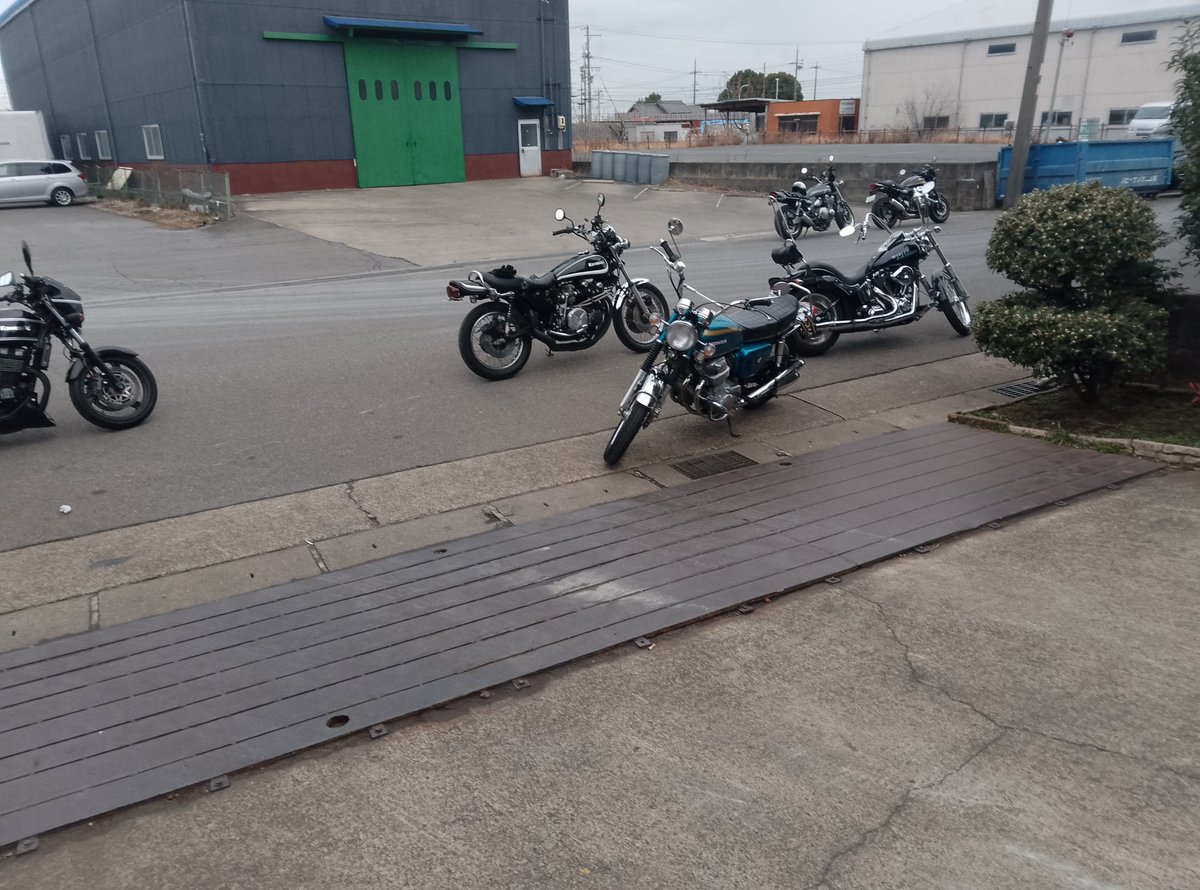 matsu7453's tweet photo. 今年初乗り🏍𓂃 𓈒𓏸 https://t.co/EUCuipRIoK