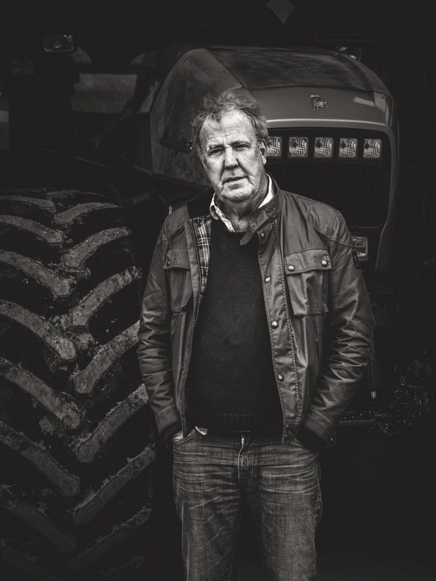ClarksonsFarm1's tweet photo. A model farmer or a model, farmer? https://t.co/E69X7SpkxJ