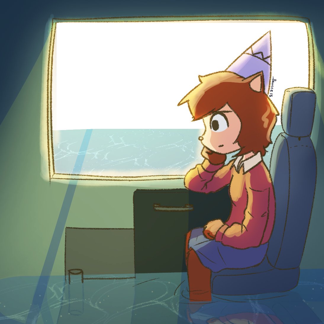 Saucce4's tweet photo. dibujo diario y también el dibujo que hago cada año xD Erizoo #Erizo #art #SummerCampIsland #drawing https://t.co/bvNJfjcKH4