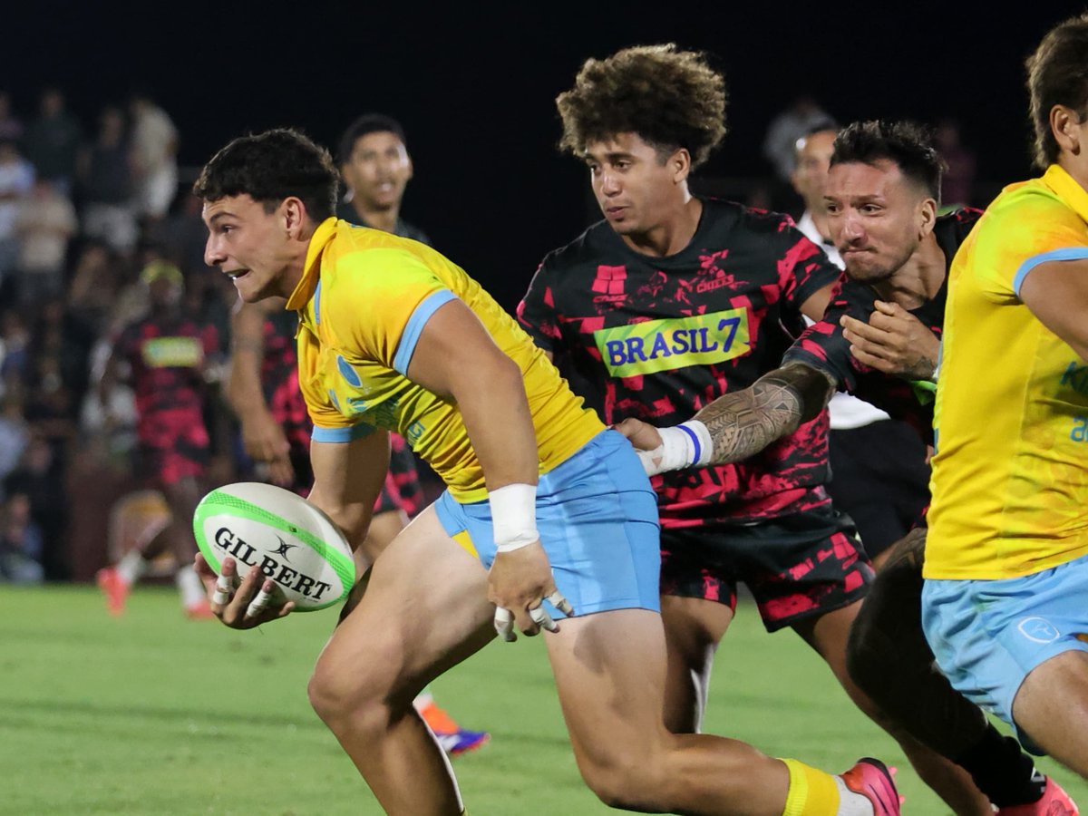 RugbyUruguay's tweet image. #SuperSeven | Uruguay 7 🇺🇾 cerró su participación en el Seven de Mar del Plata con derrota 19-7 ante Brasil Invitación.