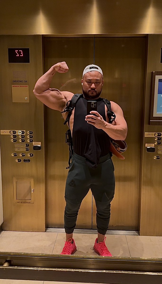 Sharing the elevator with me is a privilege