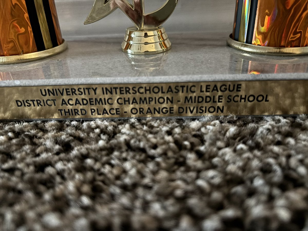 Victor Hernandez SISD (@vihernandez_mms) on Twitter photo I would love to give a shout out to Montwood Middle UIL teams. We received collectively 3rd place District Academic Champion Trophy. Thank you Ms. Ugalde for your support! <a href="/Montwood_MS/">Dr. Melissa (Martinez) Saenz</a> <a href="/lsando04_MMS/">Lorena Sandoval</a> <a href="/SThomas_MMS/">Steve Thomas</a> I would love to give a shout out to Montwood Middle UIL teams. We received collectively 3rd place District Academic Champion Trophy. Thank you Ms. Ugalde for your support! <a href="/Montwood_MS/">Dr. Melissa (Martinez) Saenz</a> <a href="/lsando04_MMS/">Lorena Sandoval</a> <a href="/SThomas_MMS/">Steve Thomas</a>