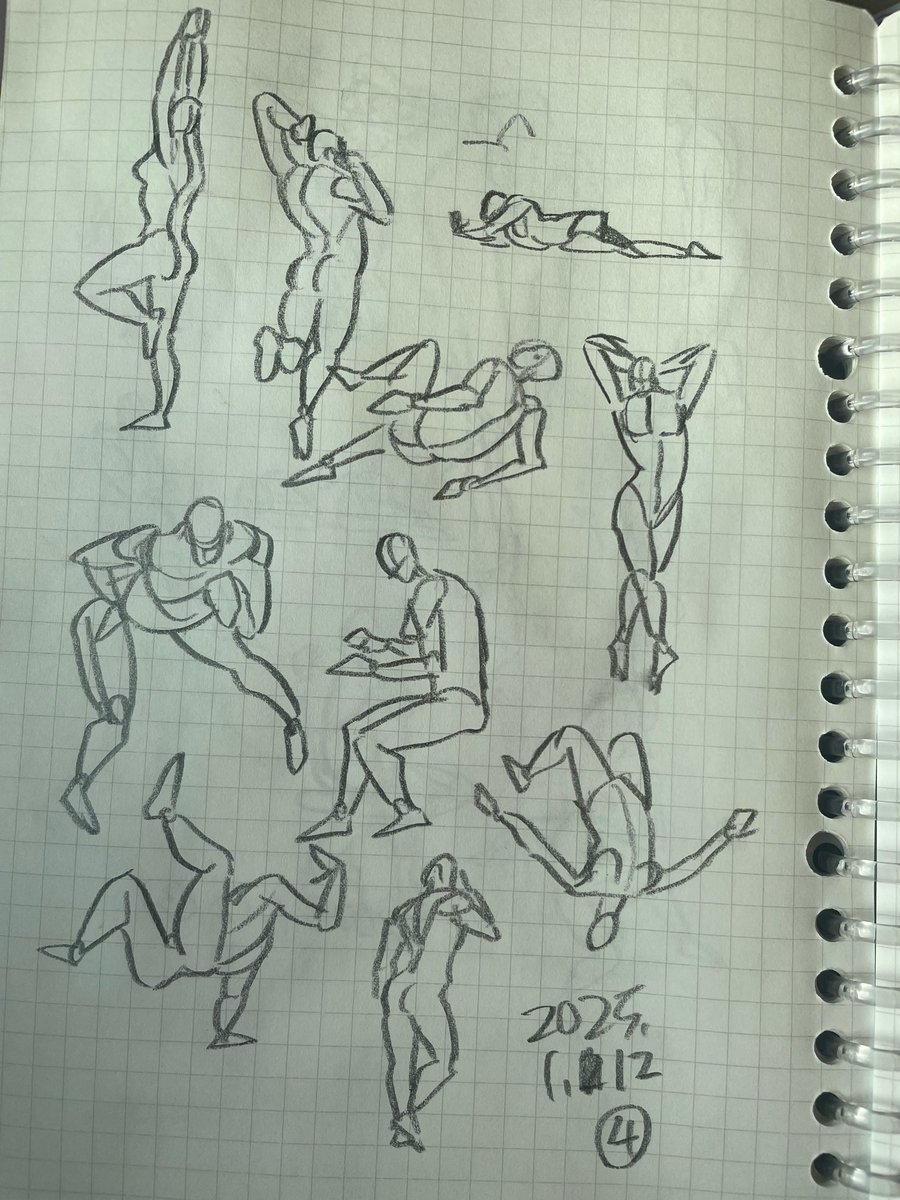 #posemaniacs @posemaniacsより 
2025/01/12 30秒
新幹線めっちゃ揺れて描きにくかった 