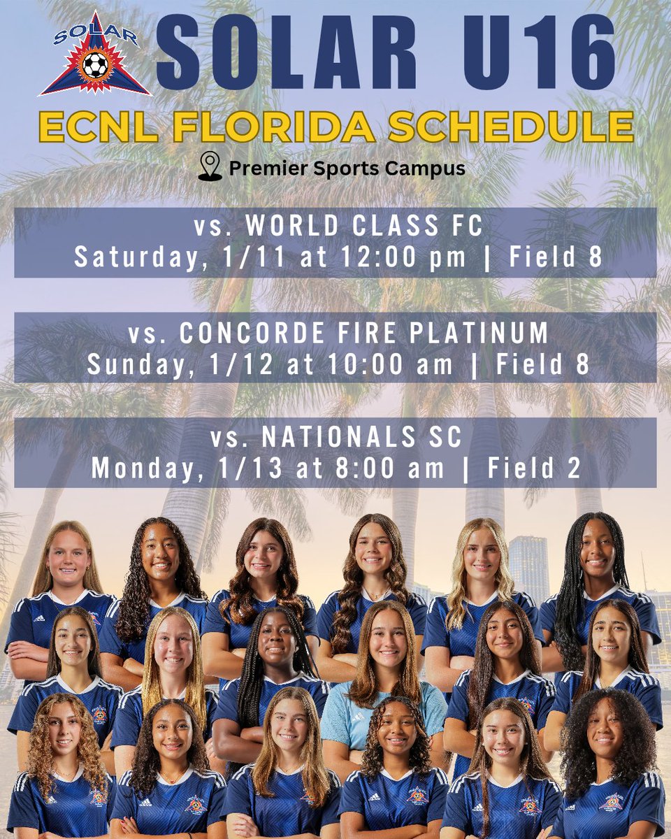 <a href="/MichelleLenard1/">Michelle Lenard</a> <a href="/ECNLgirls/">ECNL Girls</a> <a href="/ImYouthSoccer/">ECNL/GA/Recruiting/College Soccer</a> <a href="/Solar09gECNL/">Solar 09g ECNL (U17)</a> has a talented group of class of 2027 and 2028 players and would love to have you watch us play.