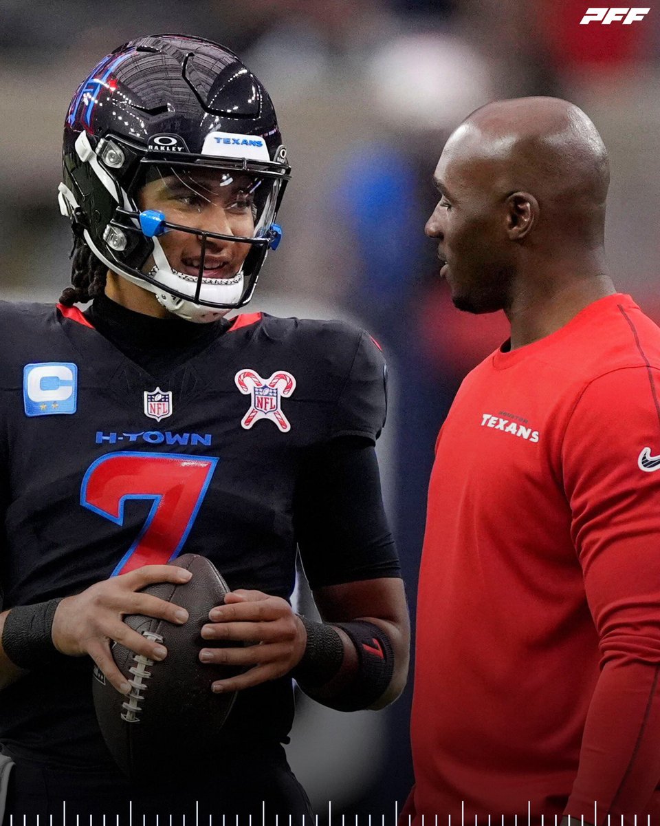 Texans in the three years before DeMeco Ryans and C.J. Stroud:
♦️ 11-38-1 record
♦️ 0 playoff appearances

Texans in the two years with DeMeco Ryans and C.J. Stroud:
♦️ Back-to-back AFC South champs 
♦️ Back-to-back Divisional Round appearances