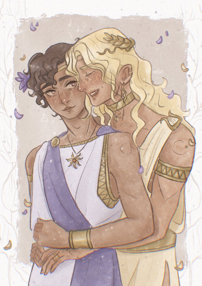 apollo and hyacinth ☀️🪻