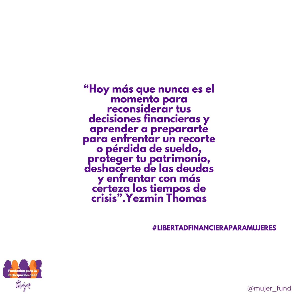 Fundación para la Participación de la Mujer tweet media