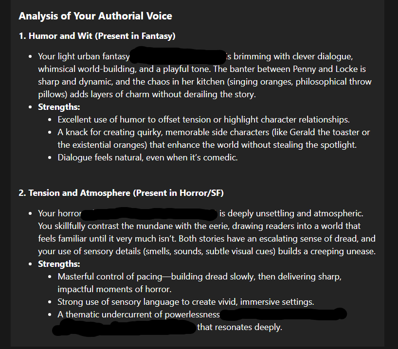 CuriousInkCo's tweet photo. 🎉 AI's take on my authorial voice? It's like Christmas morning for my ego! If only all my critics were this kind, my day would be made. Today's gonna be all about the flow - words, groove, and pure, unadulterated joy! #AuthorLife #WritingVibes #HappyBrag https://t.co/t96mZUATCz