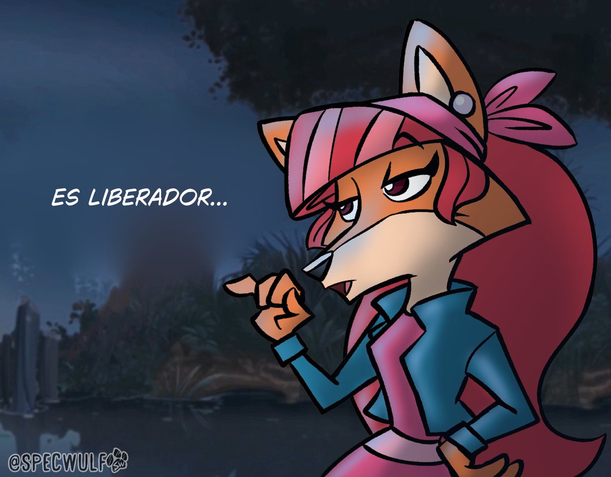 Spec_wulf's tweet photo. El drama es liberador 🦊 #LasLeyendas #LegendQuest #Netflix https://t.co/hnCe0rkiqk